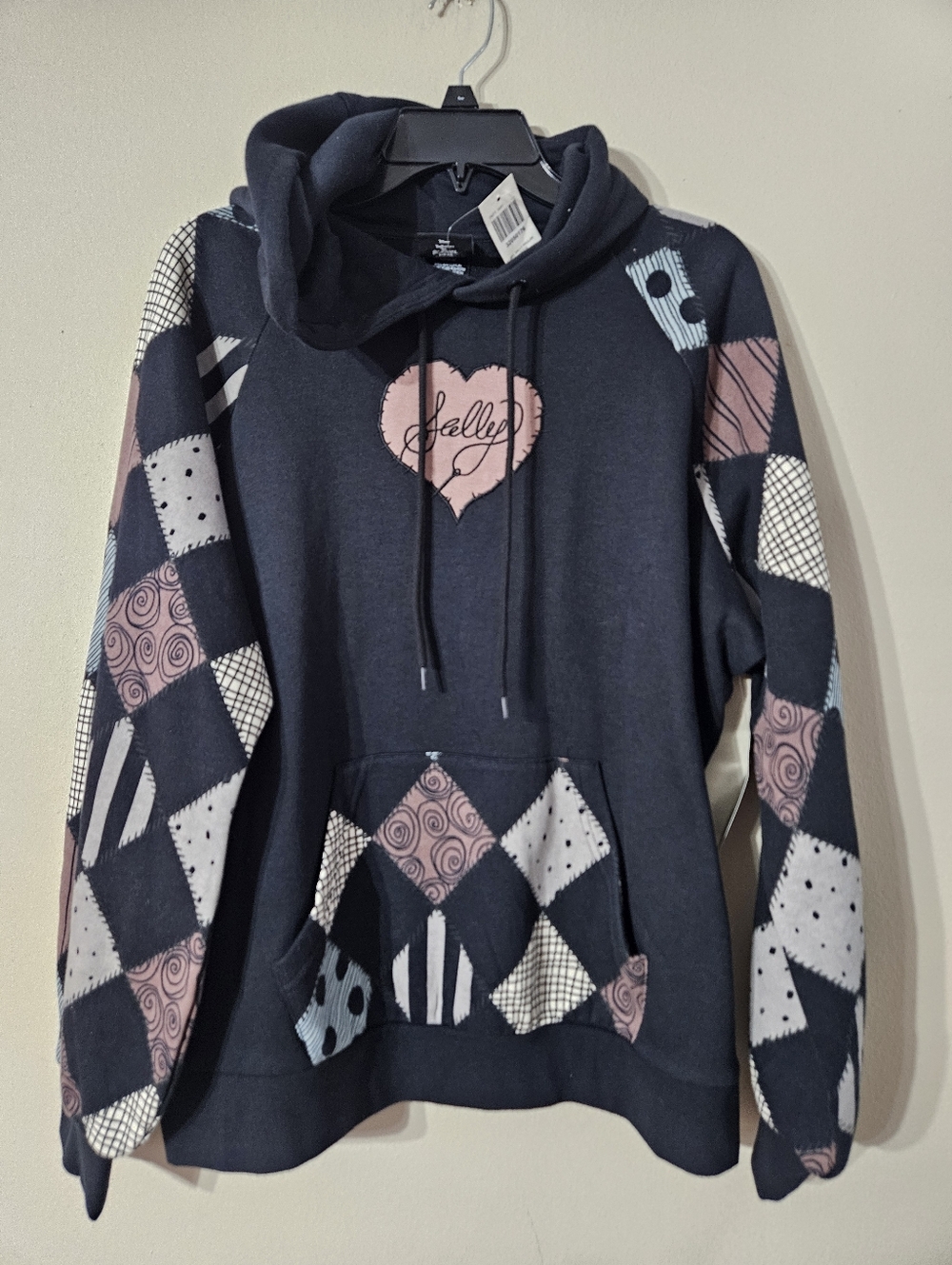 NWT! Disney Nightmare Before Christmas Sally Hoodie Large